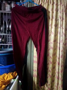 Maroon Track Pants