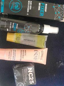 Foundation,primer,makupfixer,loose Face Powder