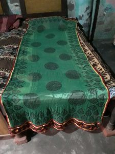 Green Printed Dupatta
