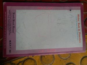 Write And Rub Practice Book Kids