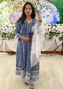 Suit With Pant And Dupatta Set