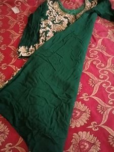 Handwork Thredwork Kurti Dupatta