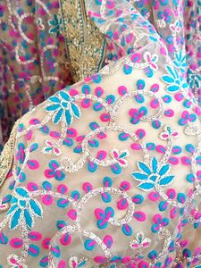 Full Embroidered Anarkali Kurta With Front Slit