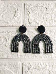 Black Rainbow Earrings ✨