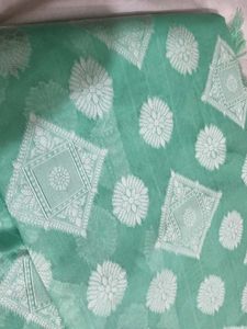 Elegant Green Saree