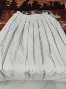 Pleated Midi Skirt. Korean Fashion