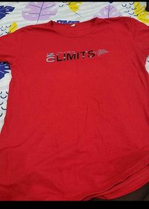 Red Graphic Print T-Shirt