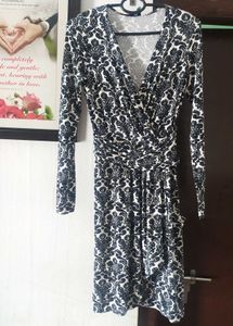 Elegant Black &amp; White Dress