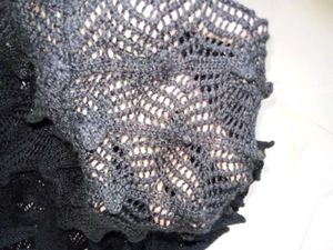 Black Knit Vest
