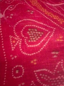 Red Bandhani Dupatta