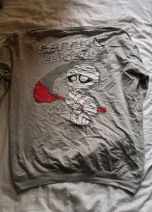 Cartoon Mummy Graphic Tee