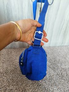 Blue Crossbody Bag