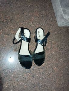 Black Butterfly Heels