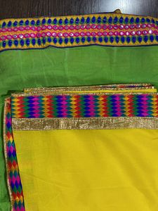 Green Lehenga With Dupatta