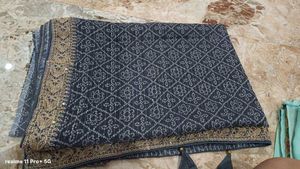 Elegant Grey Saree with Blouse