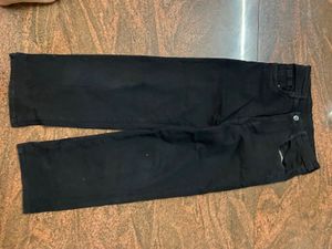 Black Flexible Pants