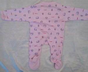 Cute Baby Pink Onesie