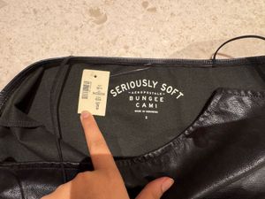 Aeropostale Black Bungee Cami – Never Worn