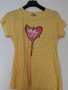 PinkLuck Wake Up! Tee - Size 2XL
