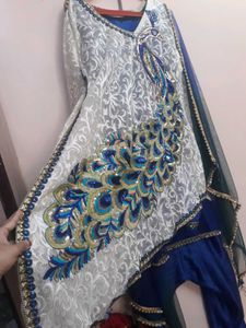Peacock Theme Gown...