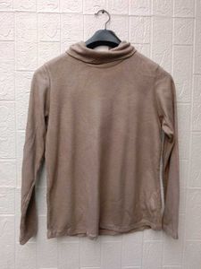 New With Tag Korean Brown Long Sleeve Top