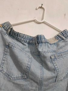 Wide Leg Denim Jeans
