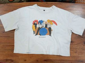 THE SOULED STORE Women&#39;s White Cotton T-shirt