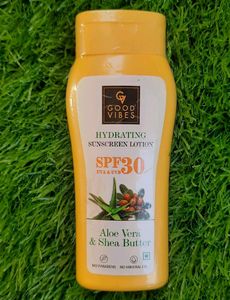 Good Vibes Spf 30 Sunscreen Lotion