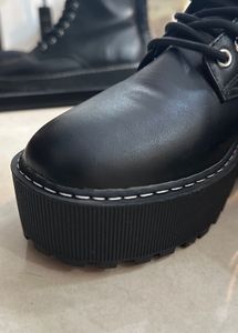 H&amp;M Platform Heeled Boots size 39-40