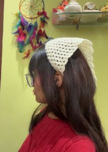 Crochet bandana