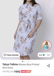 Tokyo Talkies Shirt Dress