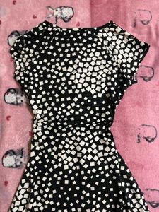 Black And White Sundress