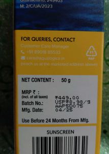 Aqualogica Glow+ Dewy Sunscreen