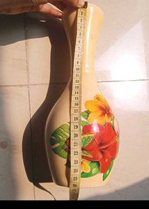 Floral Painted Vase