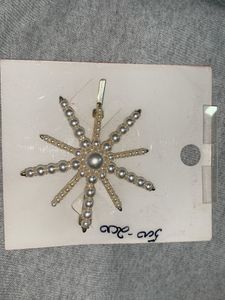 Pearl Star Hair Clip