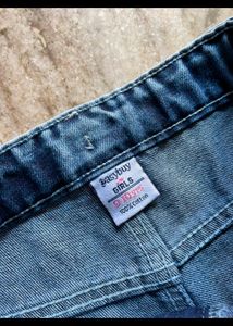 Denim Straight Leg Jeans