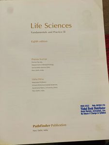 Life Science(Fundamental And Practice)8edition