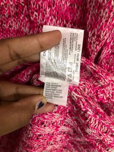 L.e.i. Rose Pink High Neck Top