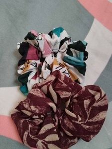 Multicolour Scrunchies
