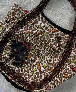 Hello Kitty Leopard Print Tote