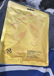 TWACHA Mango Shine Hand + Feet Mask