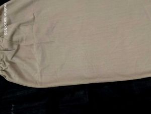 Old money straight ,Beige, midi Skirt