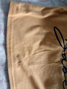 Mustard Babe Crop Top