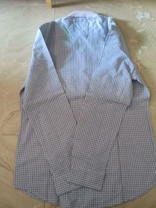 Men&#39;s Blue Checkered Shirt