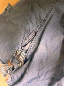Jean Top Backless