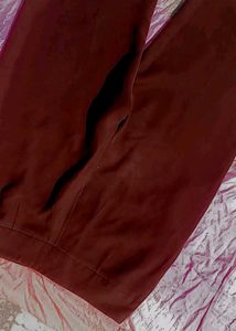 Brown Casual Pants