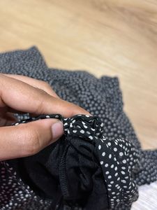 Polka Dot Flare Skirt