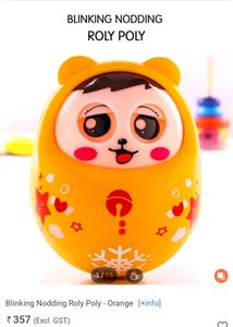 Rolly Polly With Blinking Eye 👀