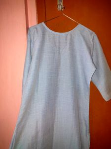 Aura Light Blue Kurta