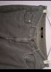 grey denim jeans black t shirt Girl Boy Clothes